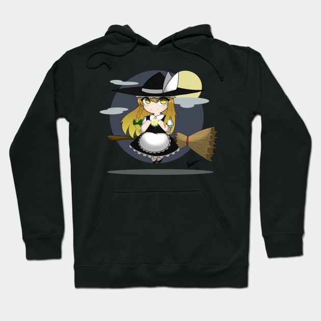 Chibi Marisa Hoodie by Kirisame's Atelier